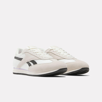 Reebok Footwear Women World 70 Shoes WHITE/PURPLE/WHITE