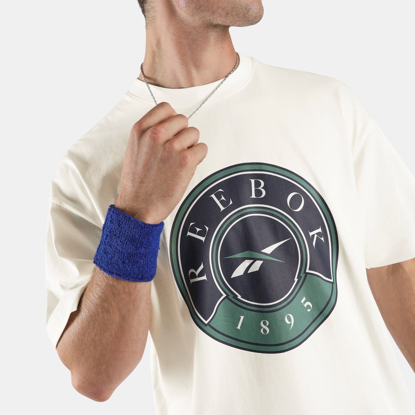 REEBOK APPAREL MEN Lawn Club T-Shirt MEN CHALK
