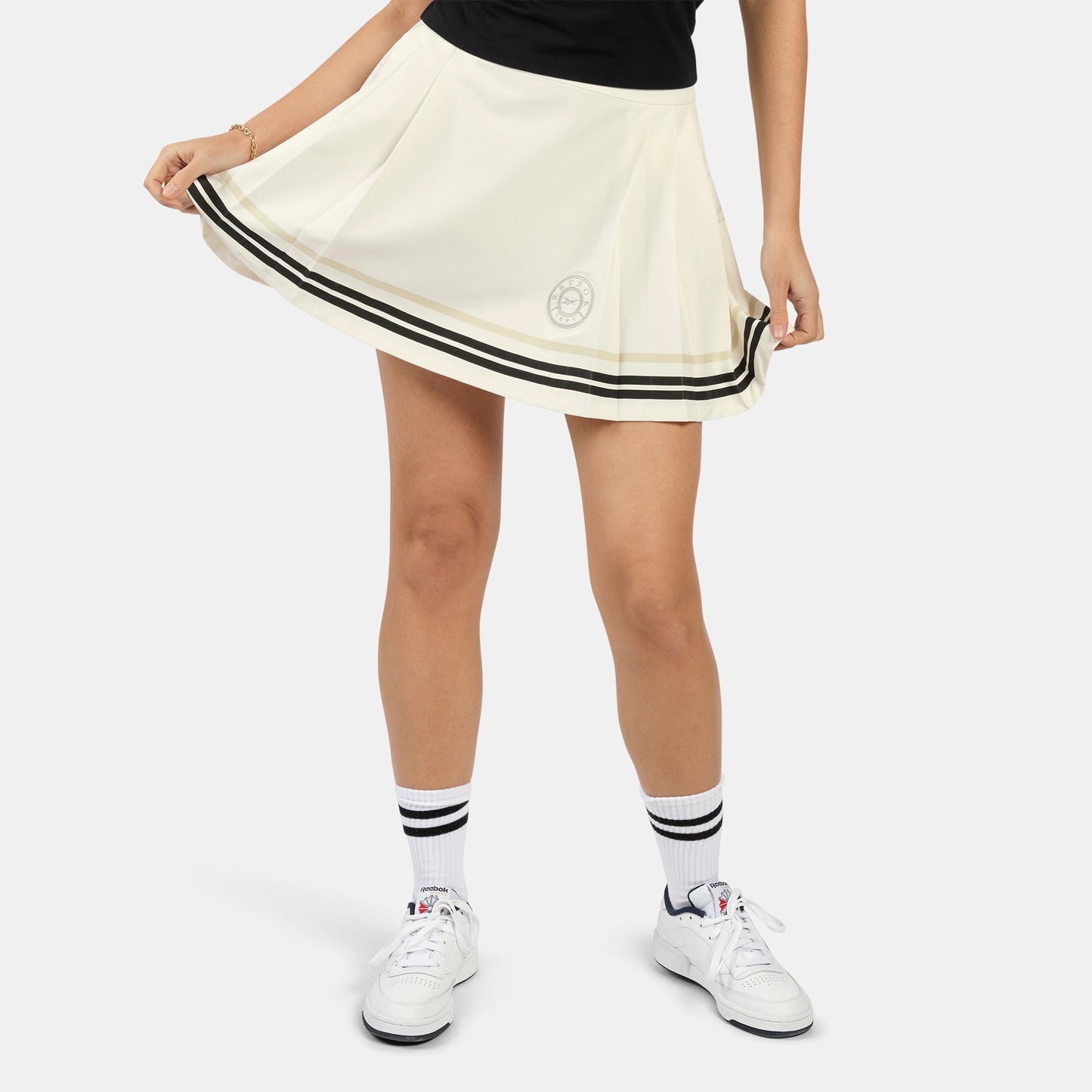 REEBOK APPAREL WOMEN Lawn Club Skirt CHALK