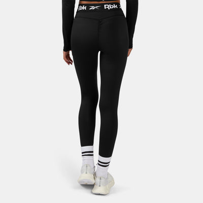 REEBOK APPAREL WOMEN ID Train Ruched Leggings BLACK – Reebok Canada