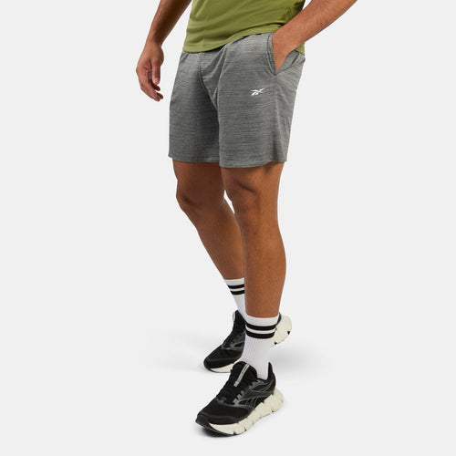 REEBOK APPAREL MEN ID Train Knit Shorts GREY 5