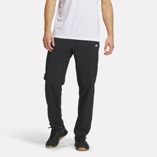 REEBOK APPAREL MEN ID TRAIN WOVEN PANTS MEN BLACK
