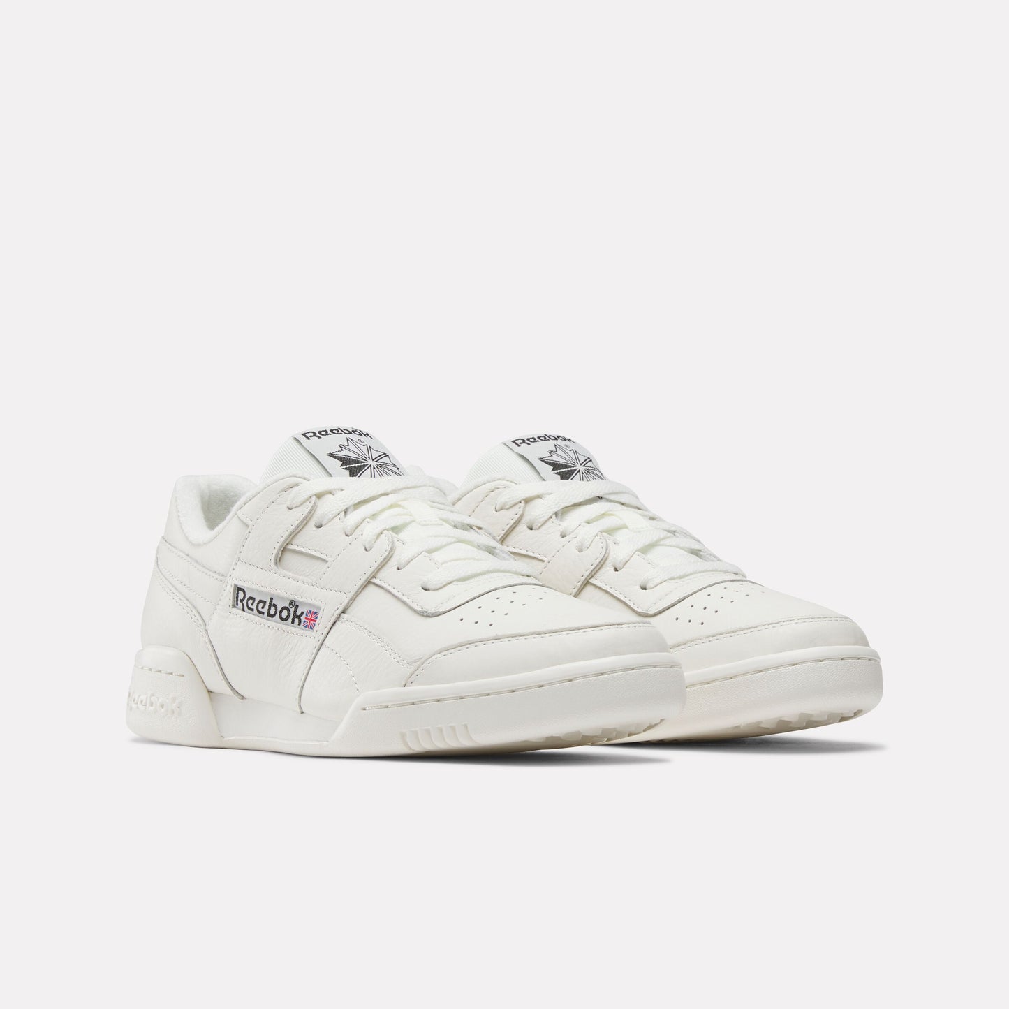 REEBOK FOOTWEAR UNISEX Workout Plus Shoes CHALK/CHALK/BLACK