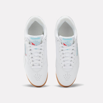 REEBOK FOOTWEAR WOMEN Freestyle Lo Shoes WHITE/WHITE/GUM – Reebok