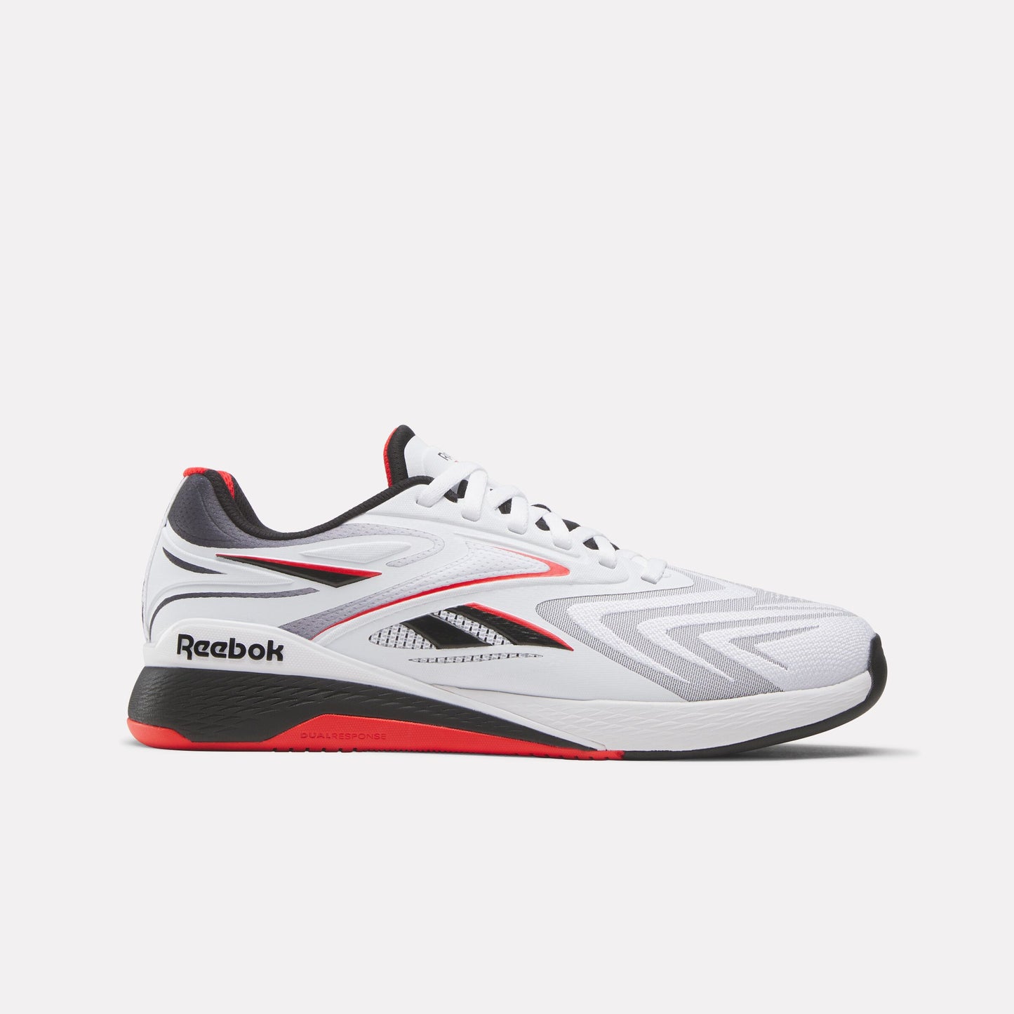 REEBOK FOOTWEAR UNISEX Nano X5 Edge Training Shoes WHITE/BLACK/SPORT RED