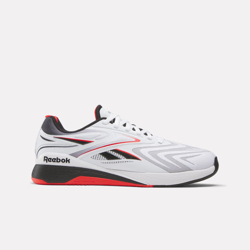 REEBOK FOOTWEAR UNISEX Nano X5 Edge Training Shoes WHITE/BLACK/SPORT RED