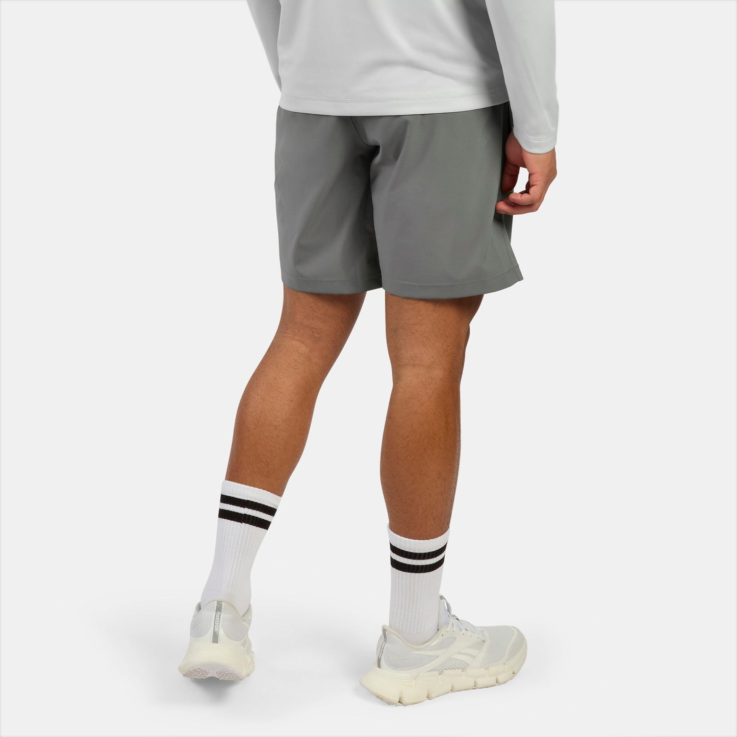 REEBOK APPAREL MEN Workout Ready Woven Shorts GREY 5