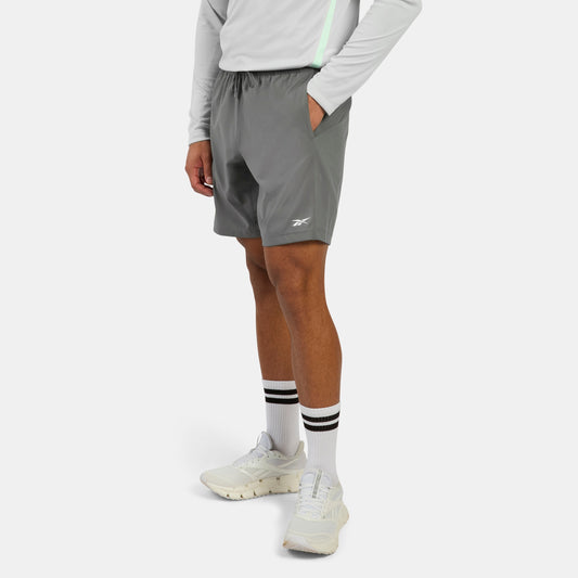 REEBOK APPAREL MEN Workout Ready Woven Shorts GREY 5