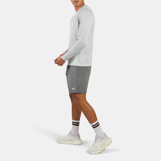 REEBOK APPAREL MEN Workout Ready Woven Shorts GREY 5