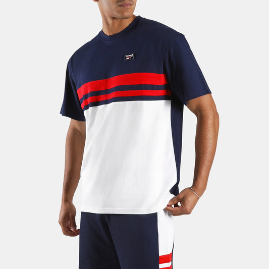 REEBOK APPAREL MEN Heritage T-Shirt VECTOR NAVY