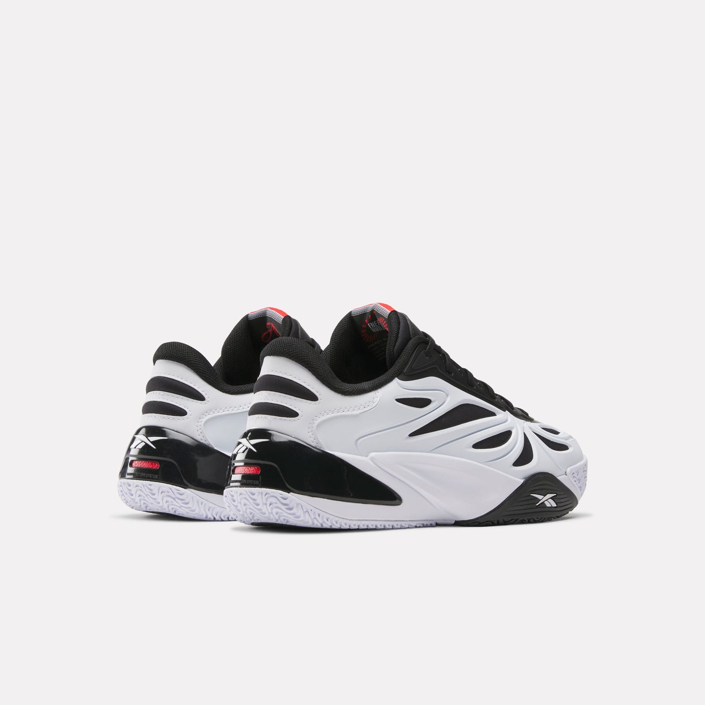 REEBOK FOOTWEAR UNISEX Angel Reese 1 Basketball Shoes WHITE/BLACK/ENERGY RED