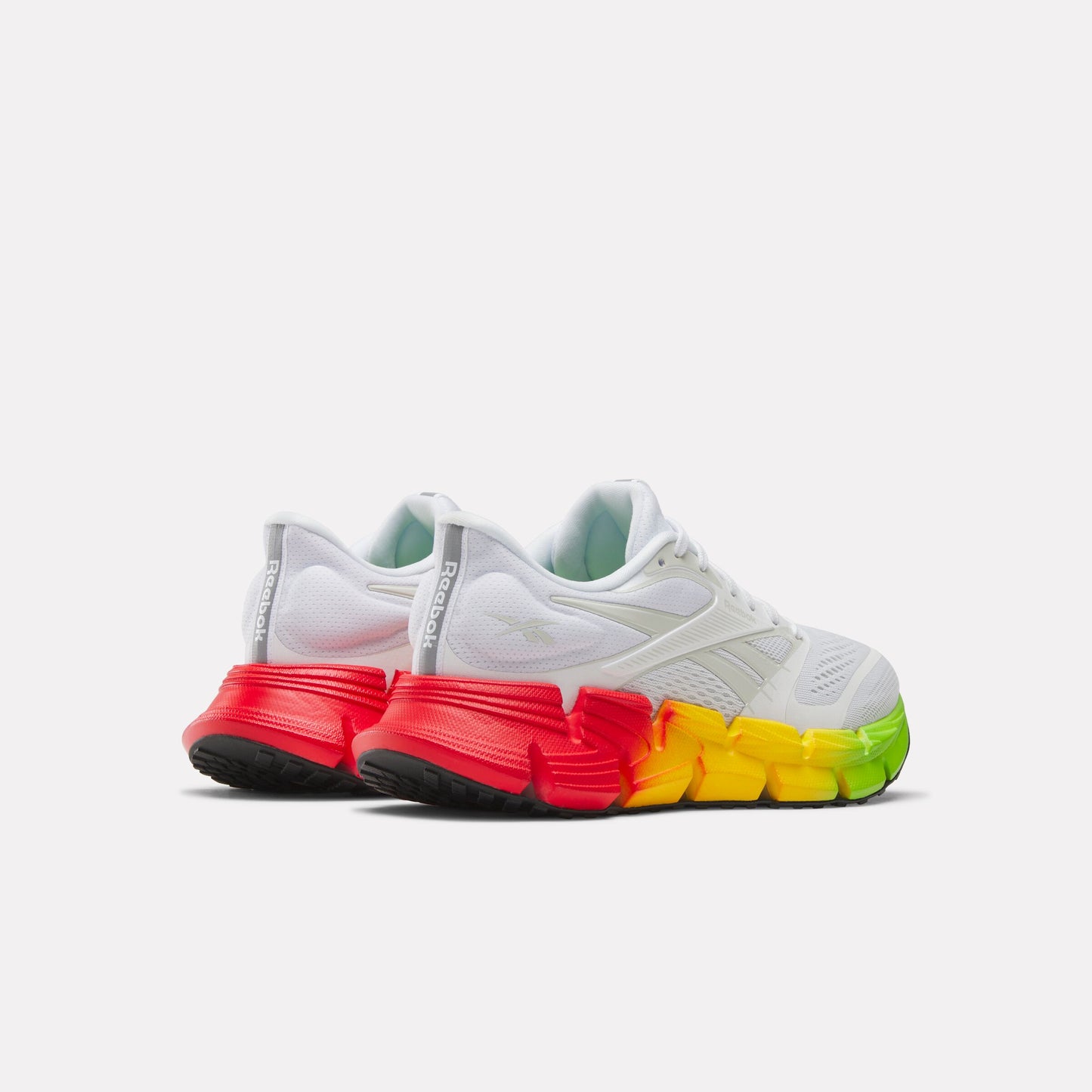 REEBOK FOOTWEAR WOMEN Floatzig 2 Running Shoes WHITE/RED