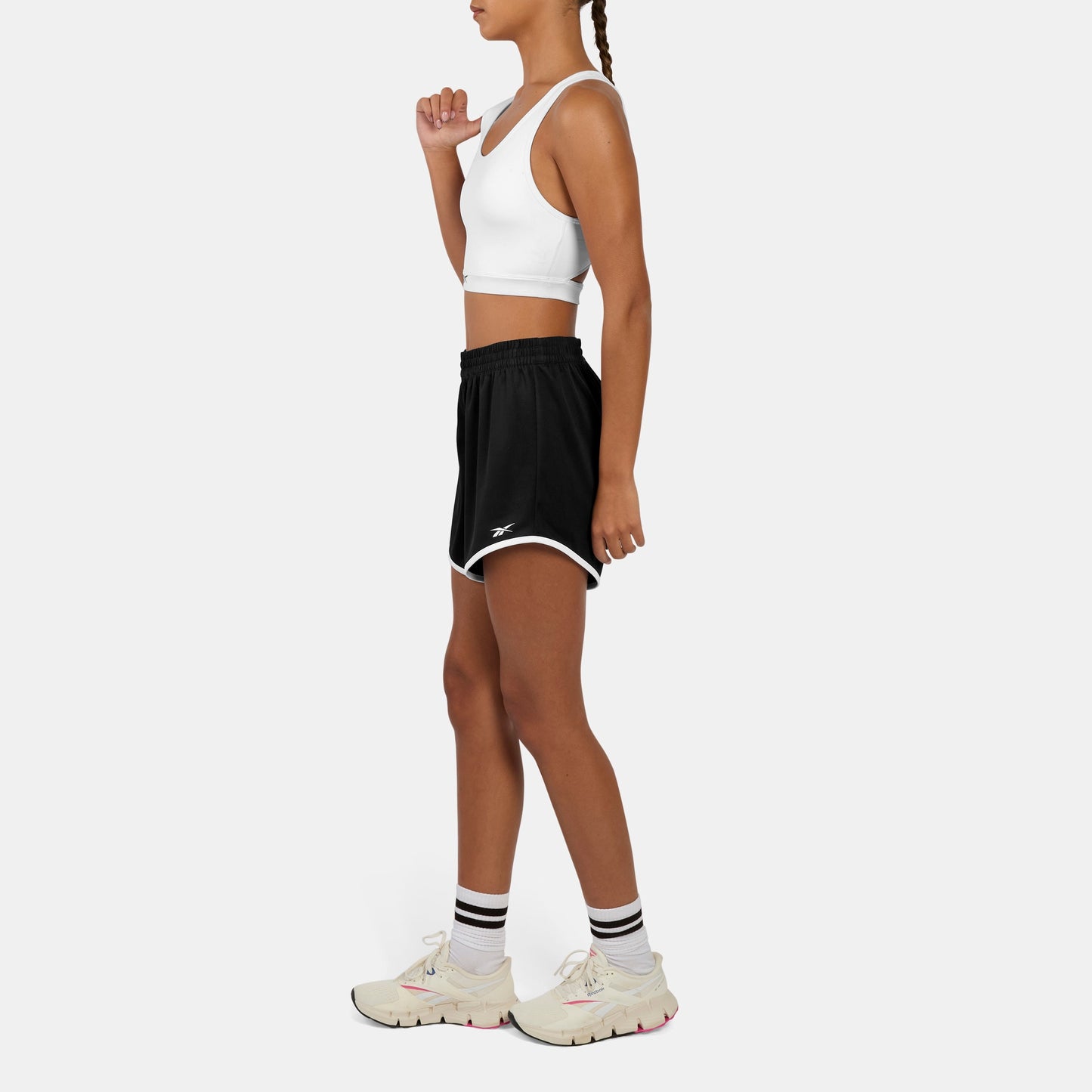 REEBOK APPAREL WOMEN ID Train Knit Shorts BLACK