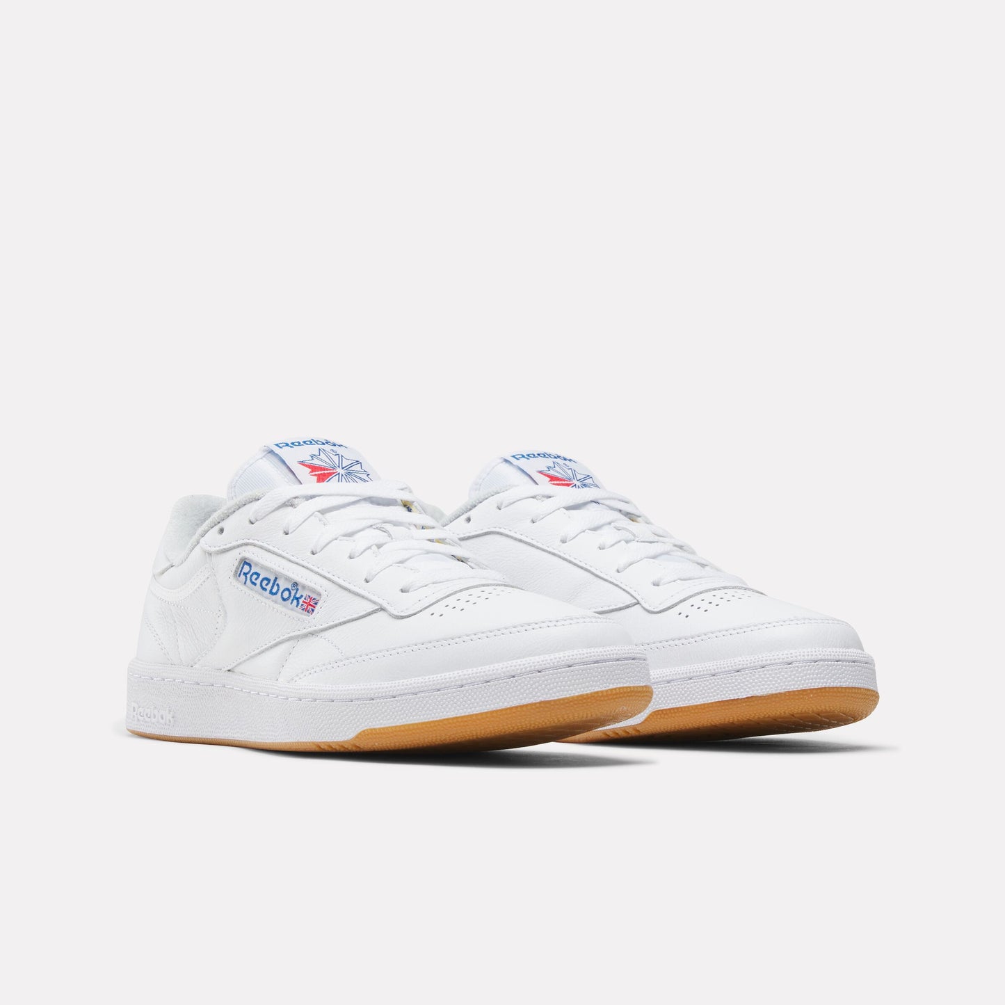 REEBOK FOOTWEAR MEN Club C 85 Shoes FTWRWHITE/BLUE/GUM