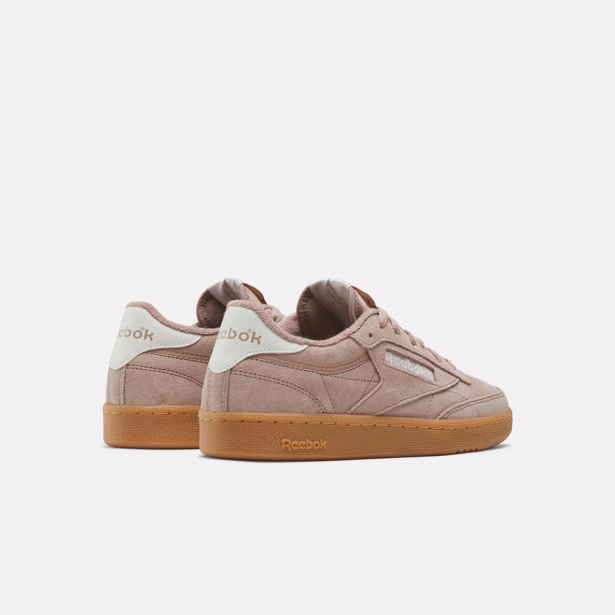 REEBOK FOOTWEAR WOMEN Club C 85 Shoes ROSEWOOD/CHALK/CHALK