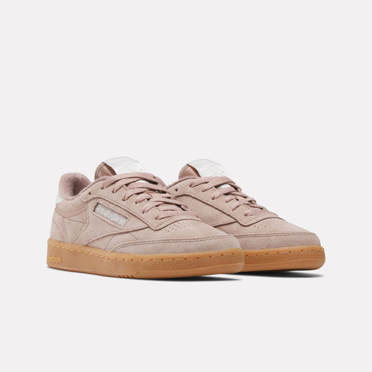 REEBOK FOOTWEAR WOMEN Club C 85 Shoes ROSEWOOD/CHALK/CHALK
