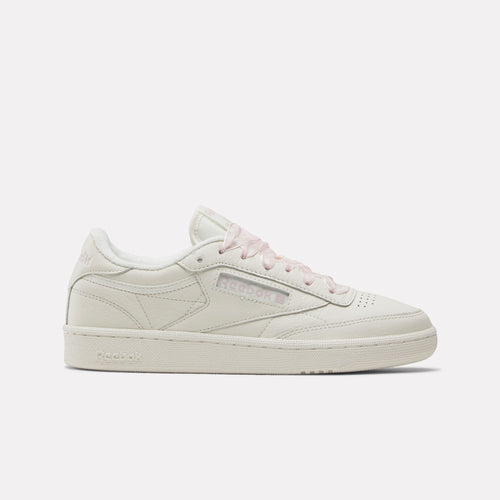 REEBOK FOOTWEAR WOMEN Club C 85 Vintage Shoes CHALK/ELEMENTALPINK/GUM