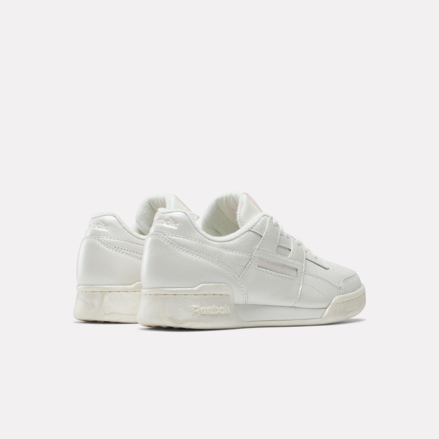 REEBOK FOOTWEAR WOMEN Workout Plus Shoes CHALK/CHALK/PUREPINK