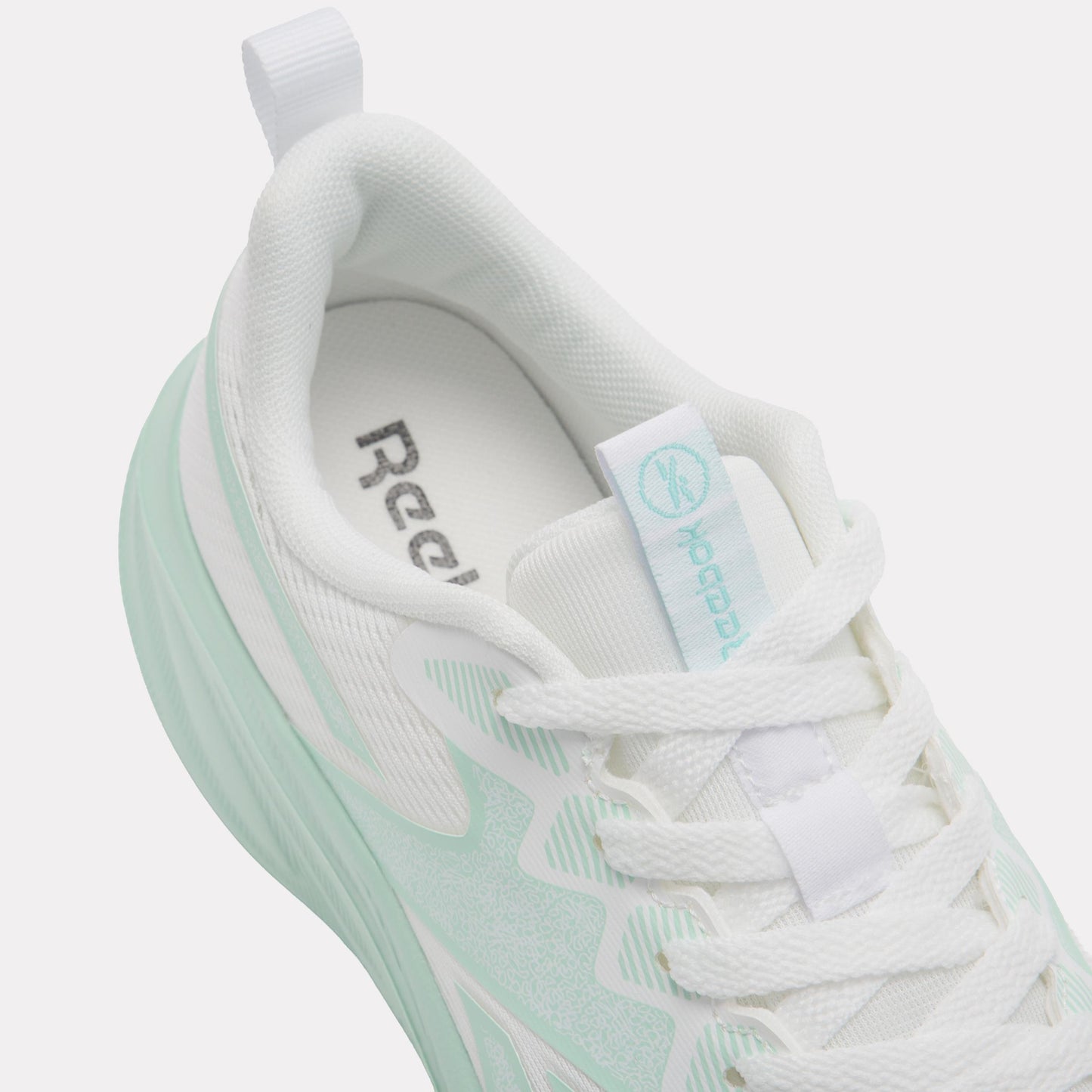 Reebok Footwear Men Reebok Tempo Core Shoes WHITE/GLITCH AQUA