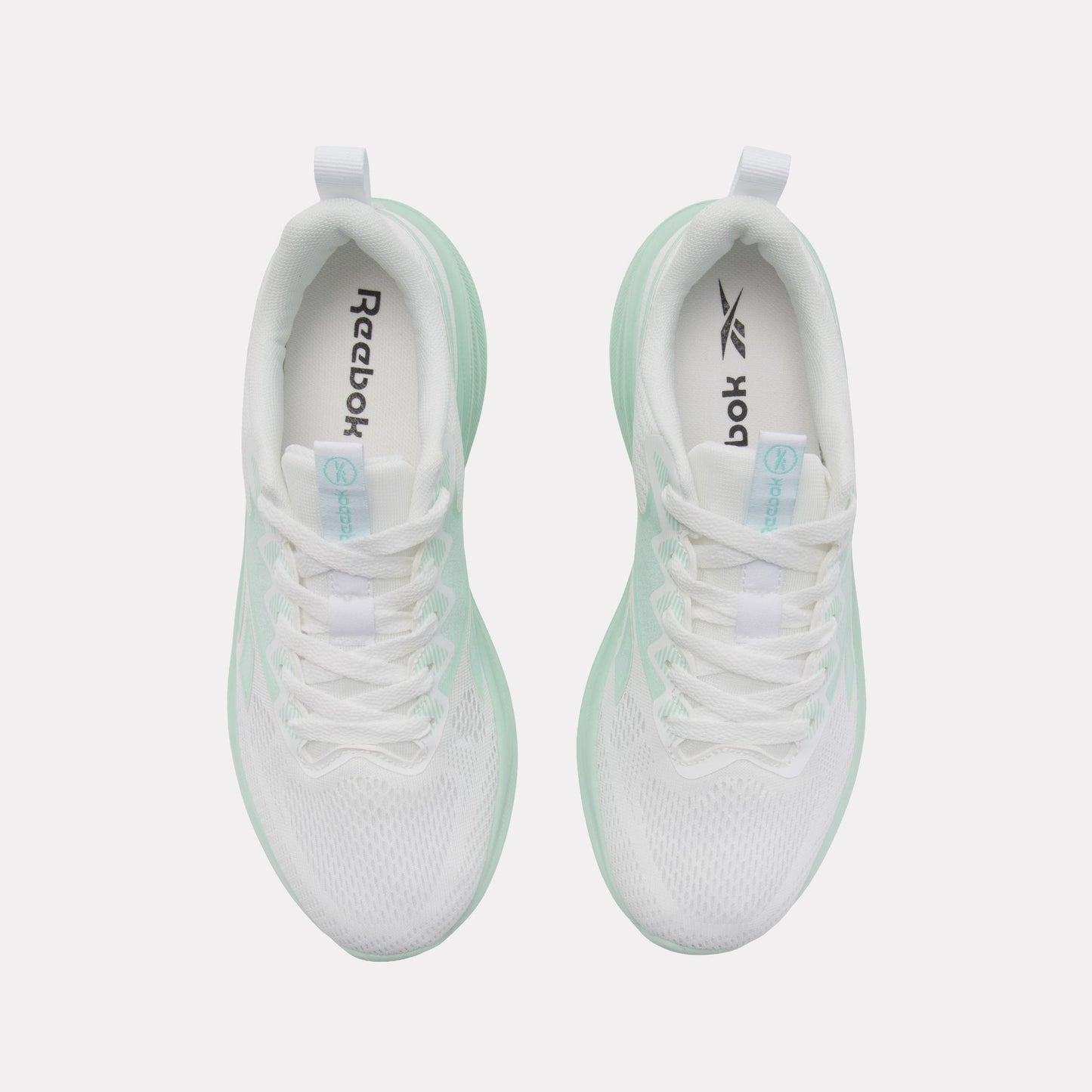 Reebok Footwear Men Reebok Tempo Core Shoes WHITE/GLITCH AQUA