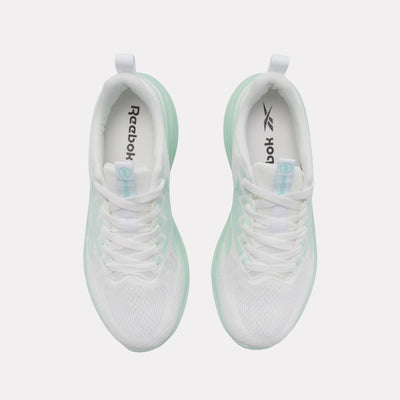 Reebok Footwear Men Reebok Tempo Core Shoes WHITE/GLITCH AQUA