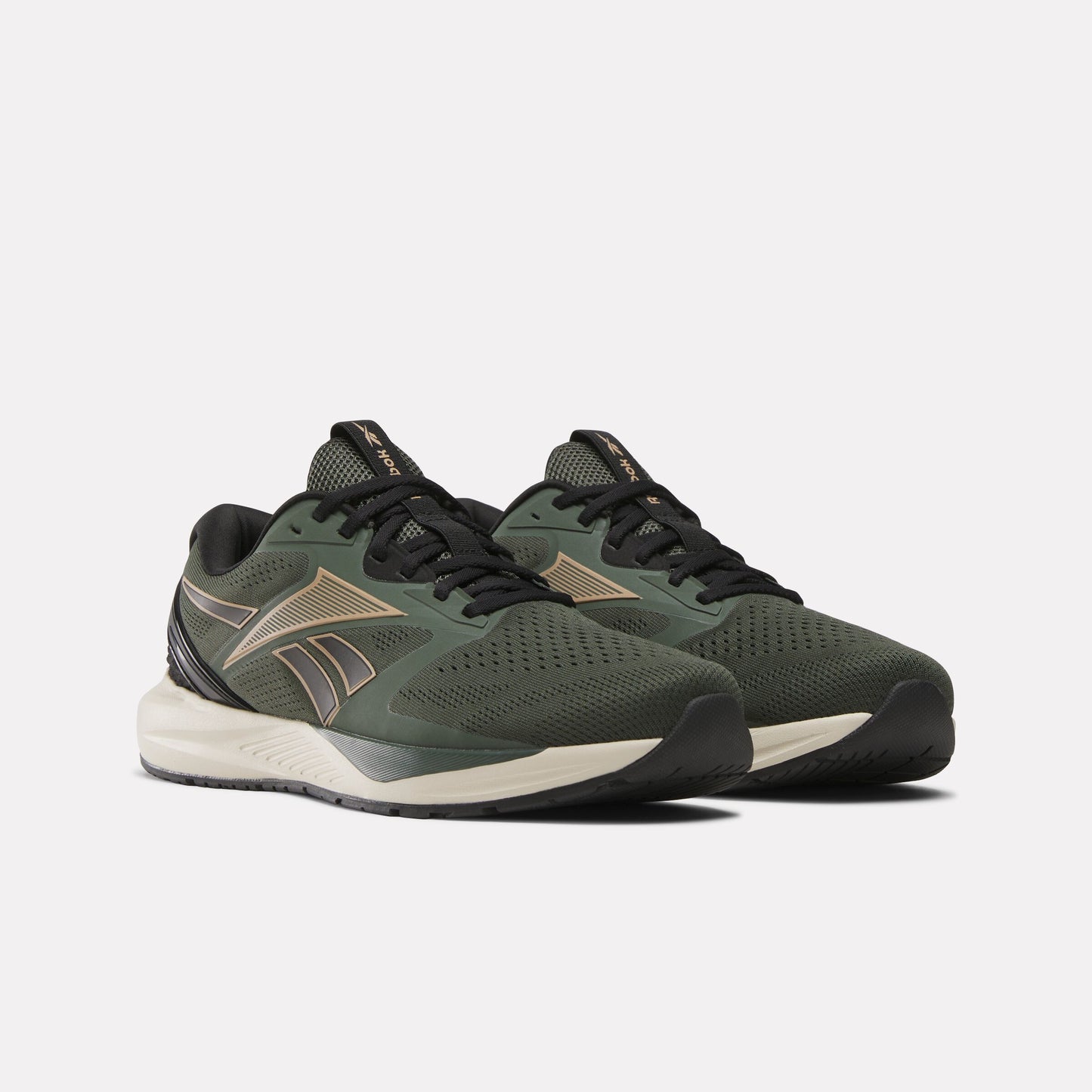 REEBOK FOOTWEAR MEN Nanoflex Trainer 2 Shoes GRIT GREEN/CAMEL/BLACK