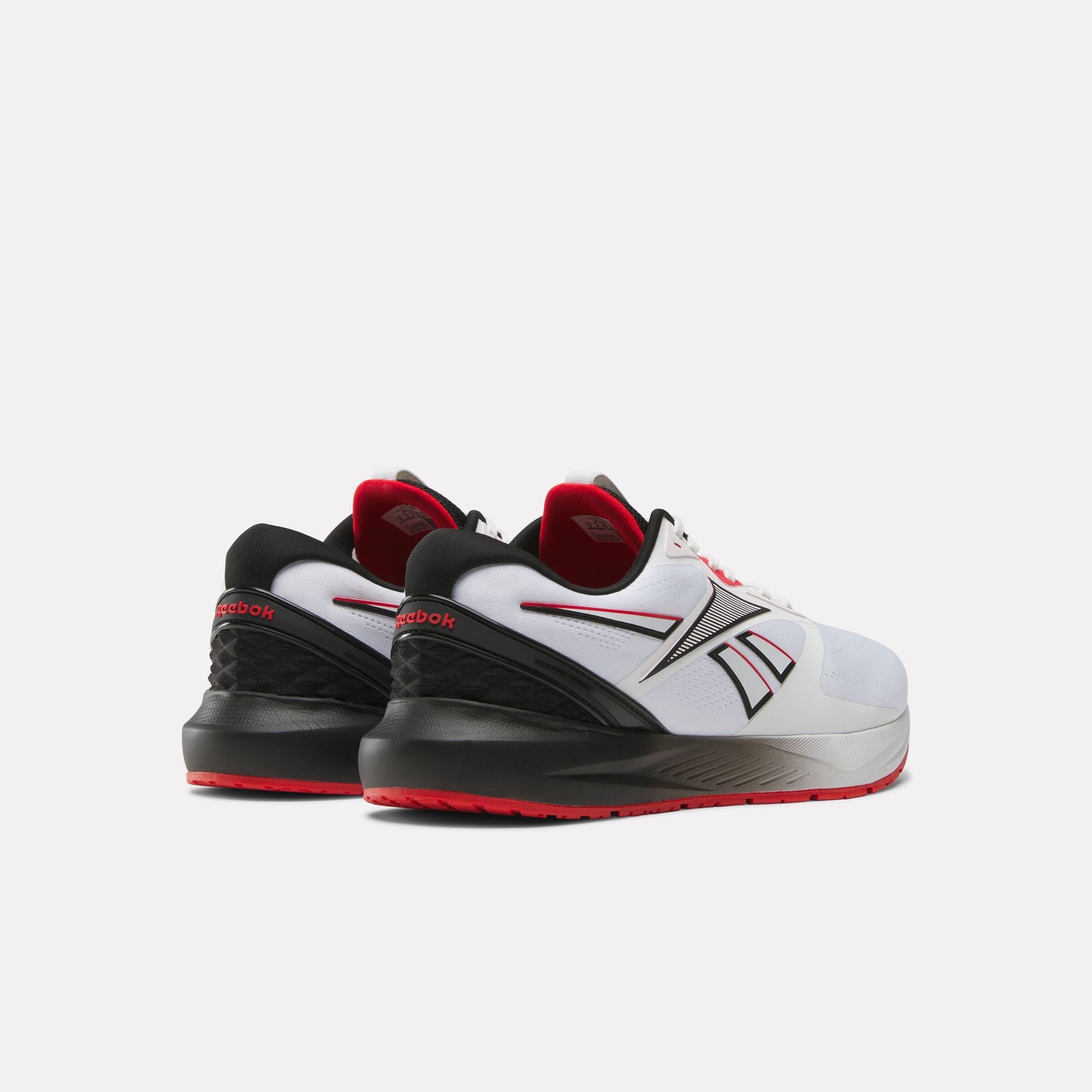 REEBOK FOOTWEAR MEN Nanoflex Trainer 2 Shoes WHITE/BLACK/SPORT RED
