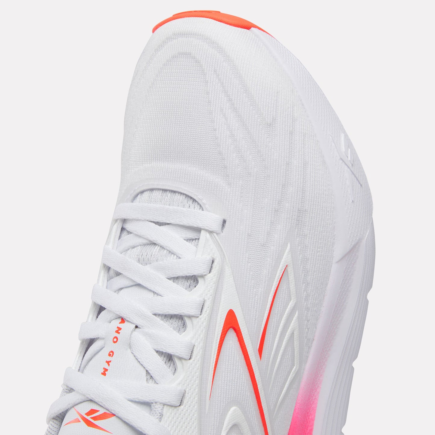 REEBOK FOOTWEAR WOMEN Nano Gym 2.0 Training Shoes FTWR WHITE/NEON CHERRY