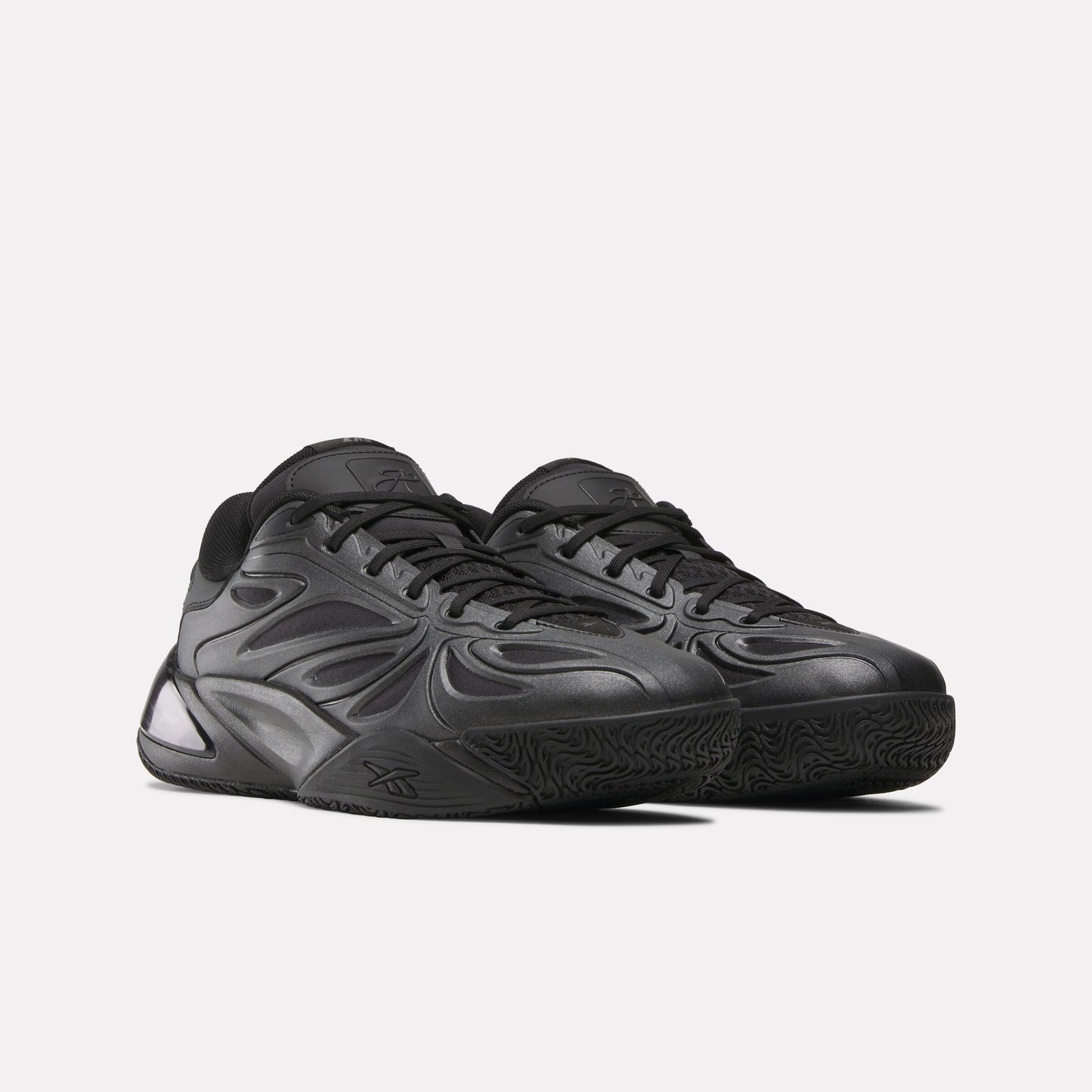 REEBOK FOOTWEAR UNISEX Angel Reese 1 Basketball Shoes BLACK/BLACK/GREY