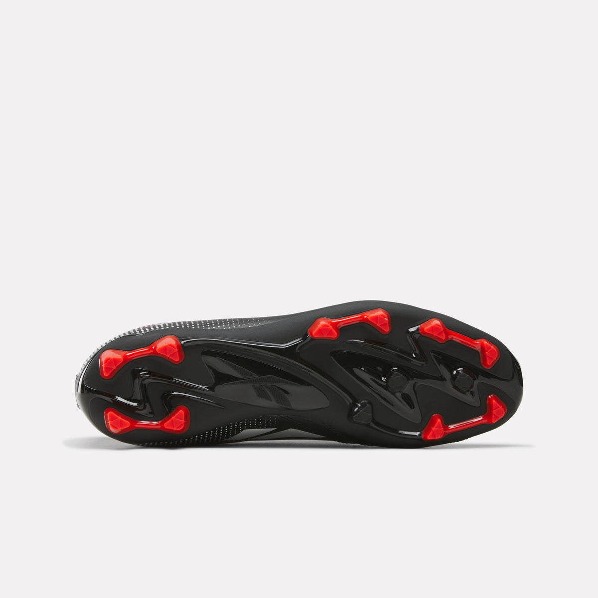REEBOK FOOTWEAR UNISEX Strike Multi Ground Soccer Cleats BLACK/RED