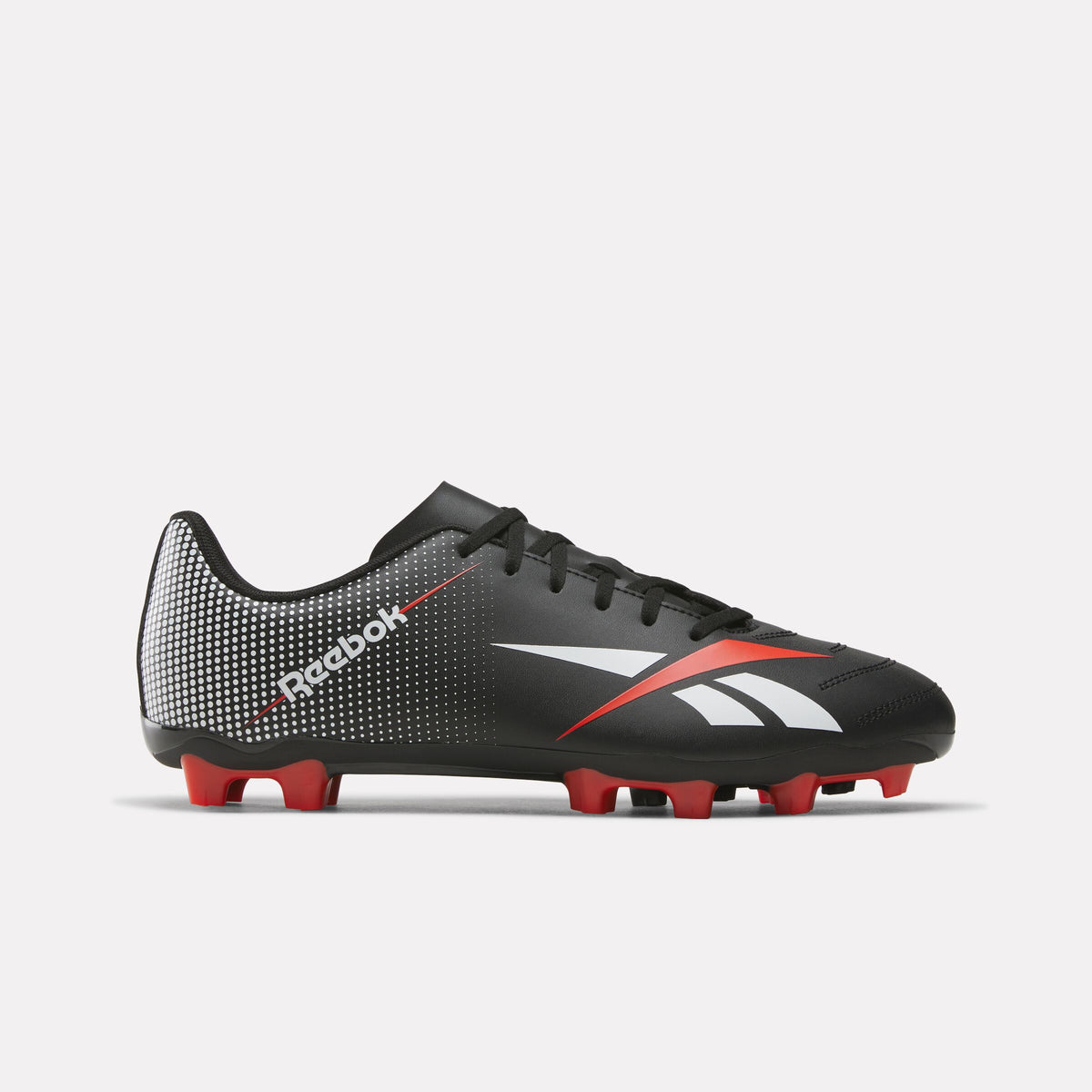 REEBOK FOOTWEAR UNISEX Strike Multi Ground Soccer Cleats BLACK/RED