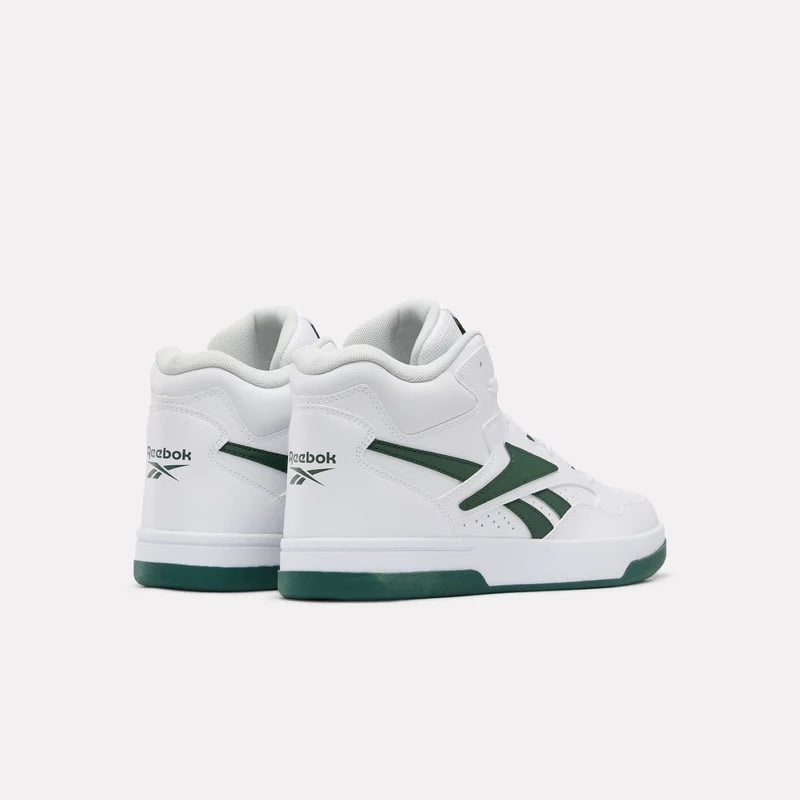 REEBOK FOOTWEAR UNISEX BB 4580 Basketball Shoes FTWR WHITE/HERITAGE GREEN/GREY