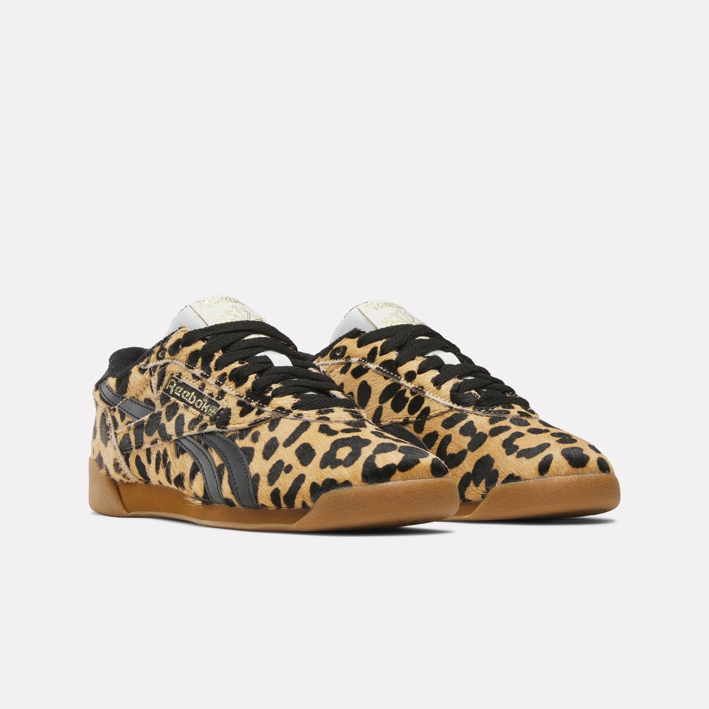 REEBOK FOOTWEAR WOMEN Freestyle Lo Shoes WOMEN CHEETAH/BLACK/CHALK