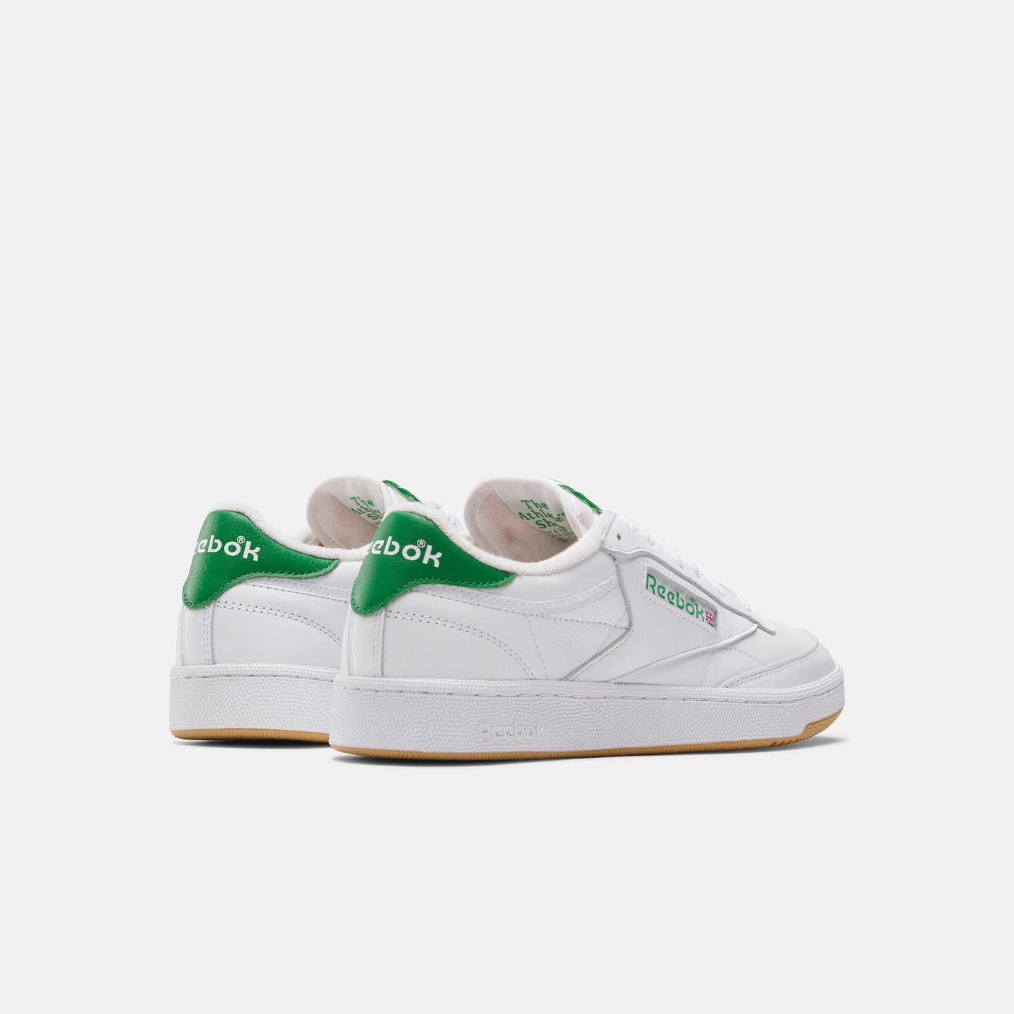 REEBOK FOOTWEAR MEN Club C 85 Shoes FTWRWHITE/GLENGREEN/RBKRUBBBER
