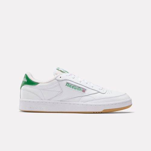 REEBOK FOOTWEAR MEN Club C 85 Shoes FTWRWHITE/GLENGREEN/RBKRUBBBER