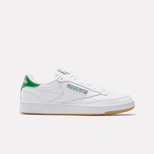 REEBOK FOOTWEAR MEN Club C 85 Shoes FTWRWHITE/GLENGREEN/RBKRUBBBER