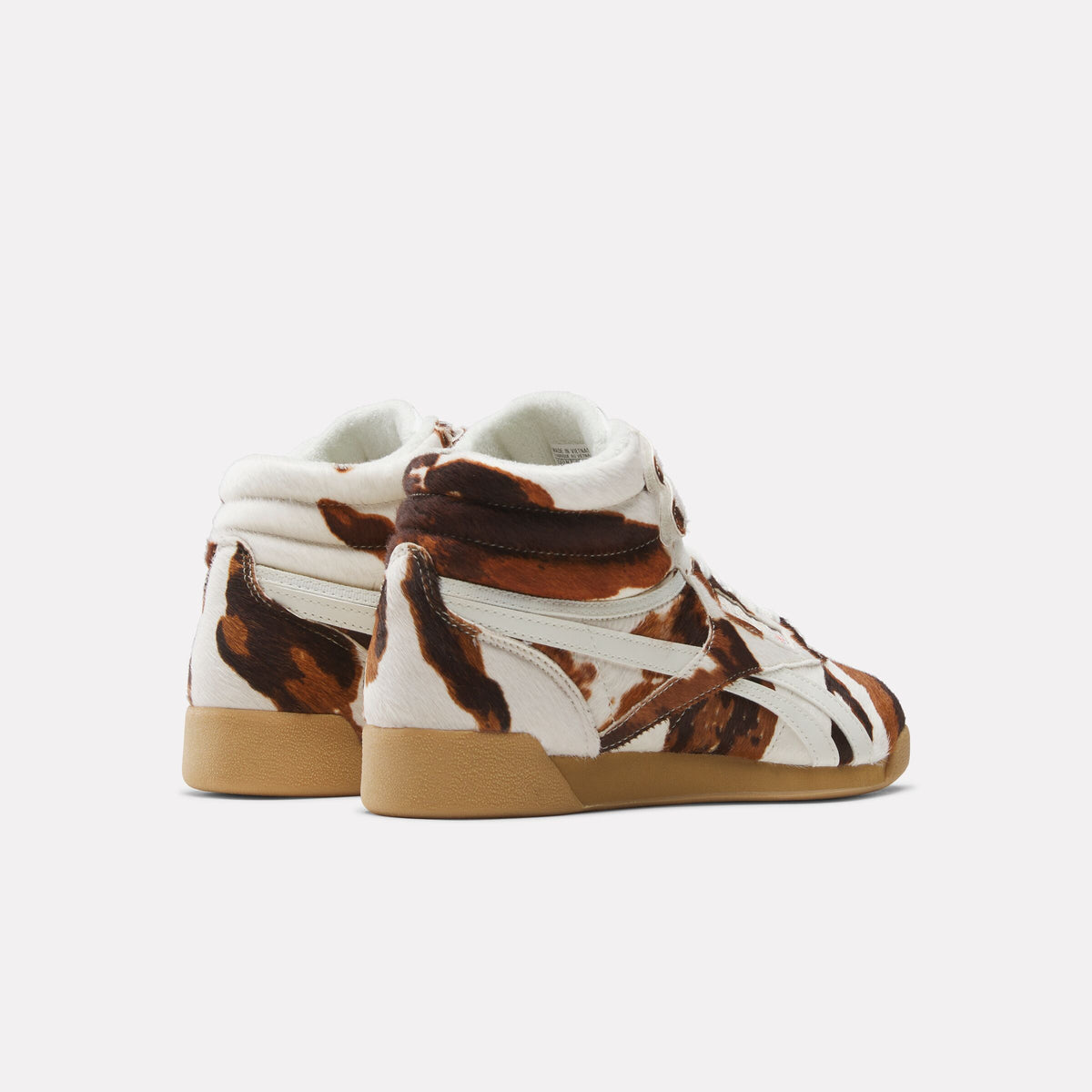 REEBOK FOOTWEAR WOMEN Freestyle Hi Shoes COW/CHALK/GUM