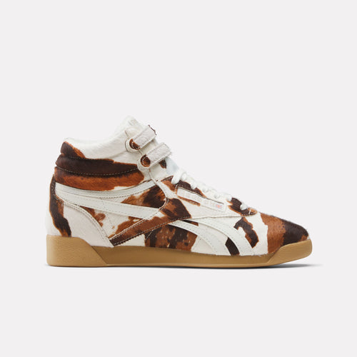REEBOK FOOTWEAR WOMEN Freestyle Hi Shoes COW/CHALK/GUM