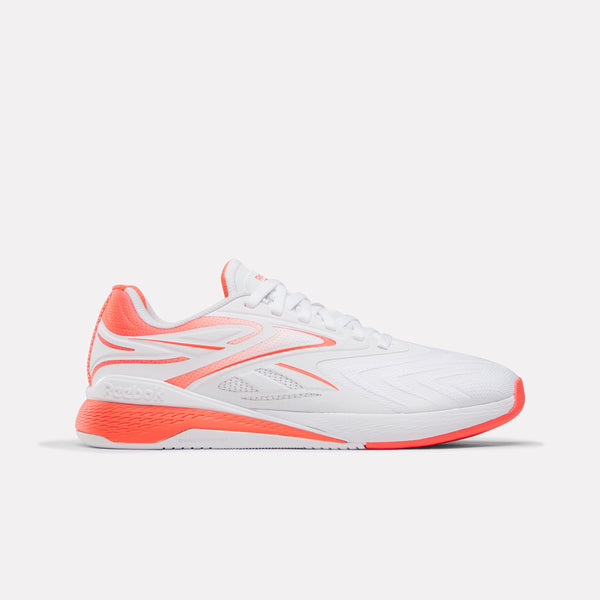 REEBOK FOOTWEAR WOMEN Nano X5 Edge Training Shoes FTWR WHITE/NEON