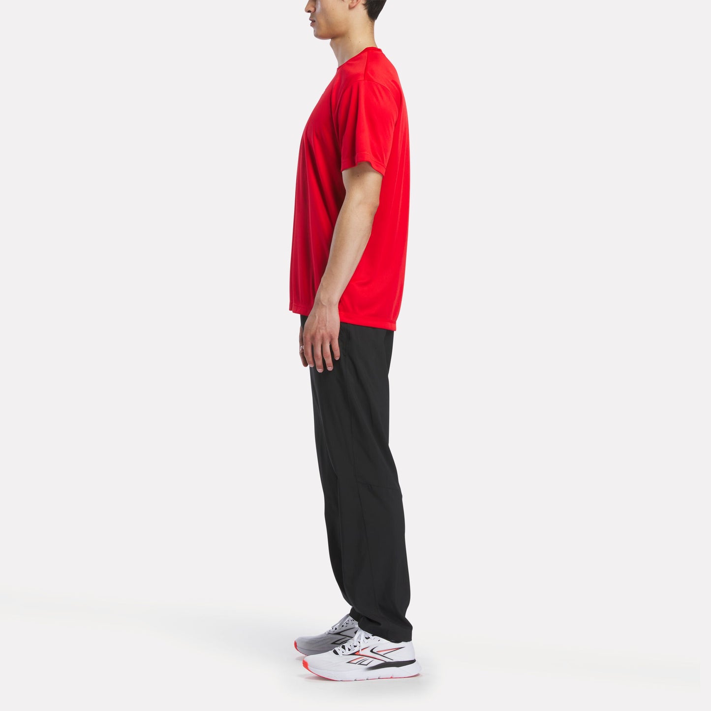 REEBOK APPAREL MEN ID Train Short Sleeve Tech Tee VECTOR RED
