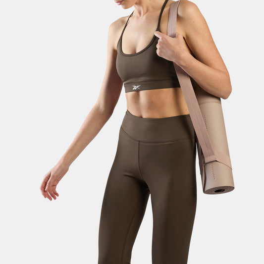 REEBOK APPAREL WOMEN Core Strappy Bra ESPRESSO