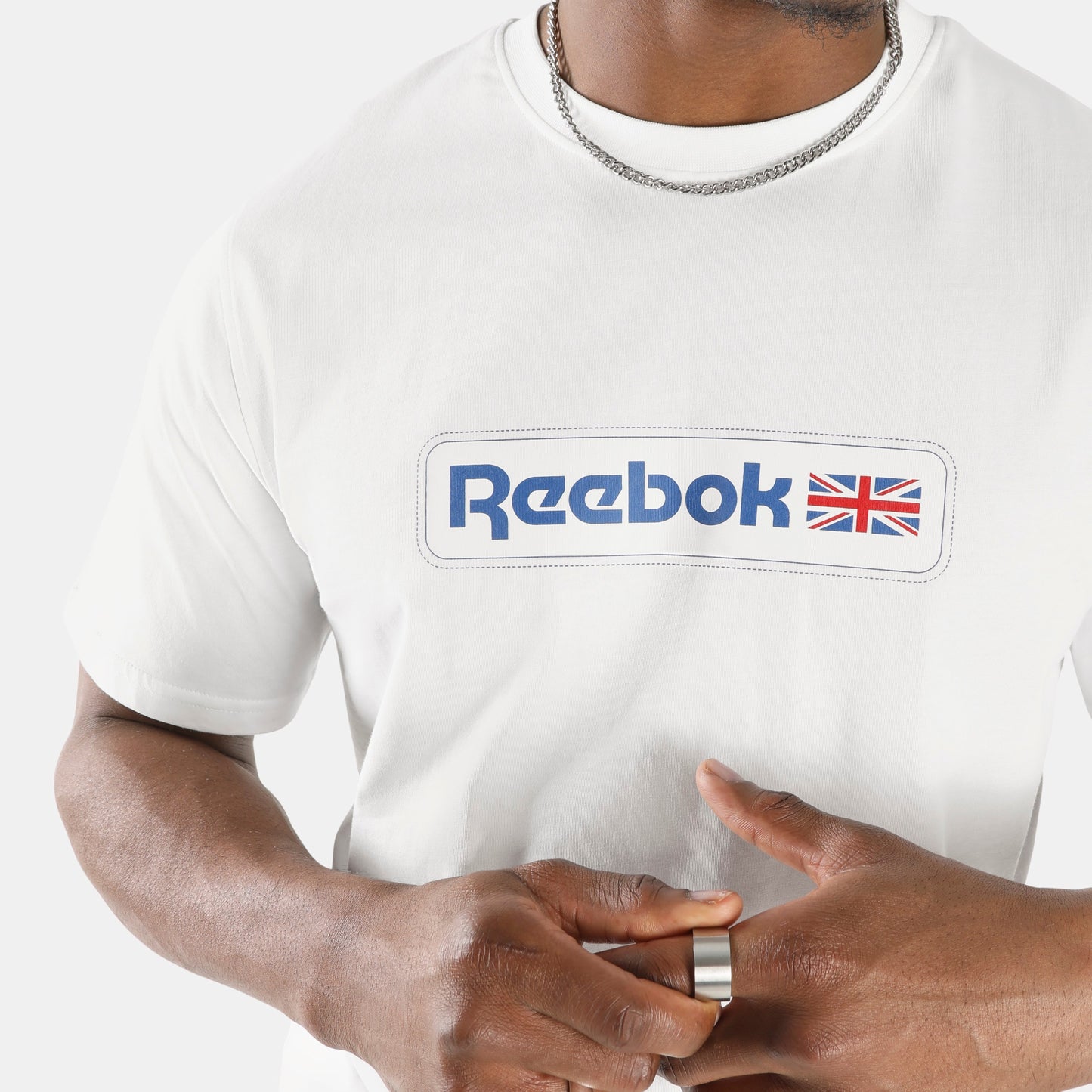 REEBOK APPAREL MEN ID Classics T-Shirt WHITE