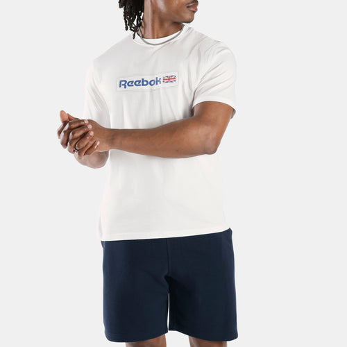REEBOK APPAREL MEN ID Classics T-Shirt WHITE