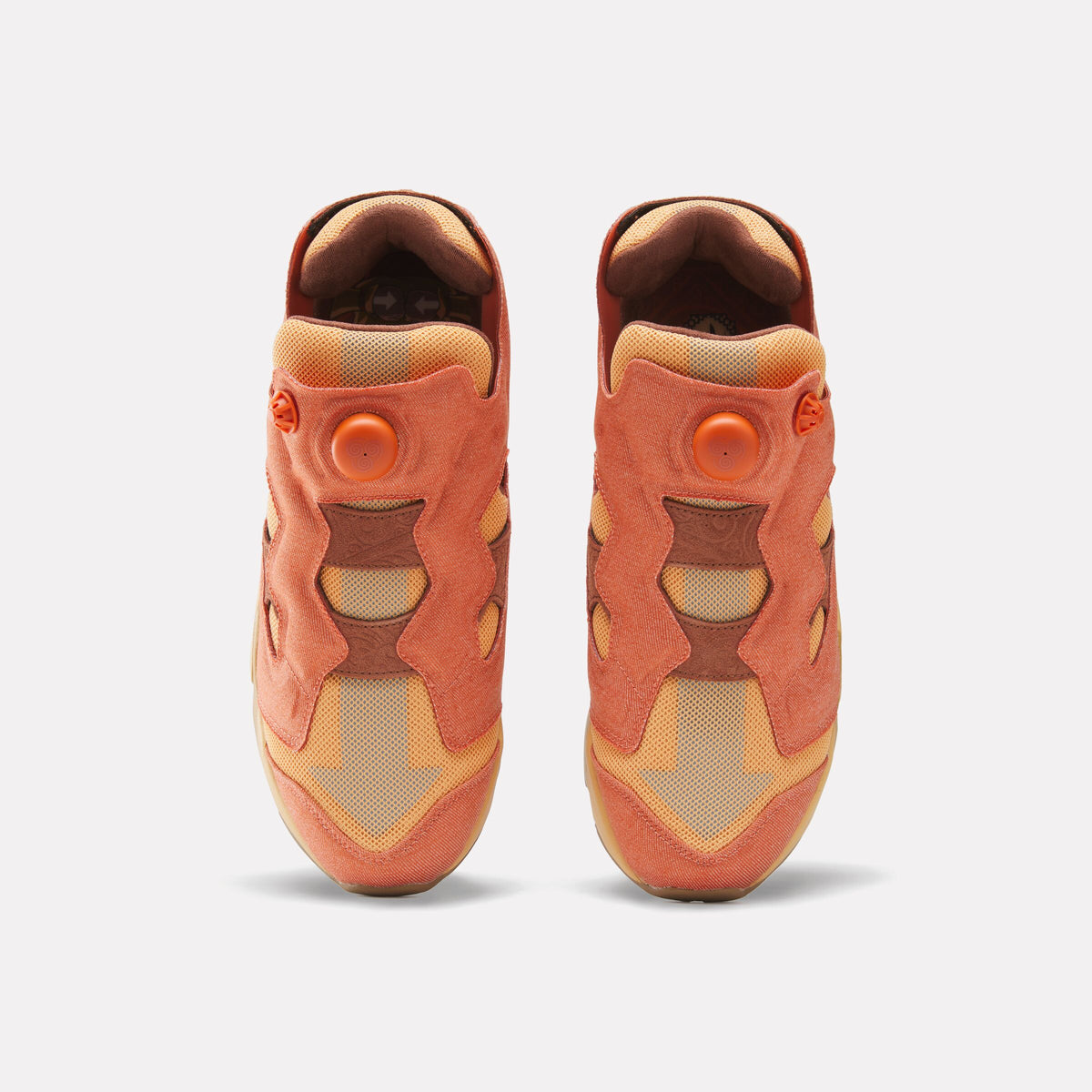 REEBOK FOOTWEAR MEN Reebok x Avatar Instapump Fury 94 Shoes ORANGE/YELLOW/BEIGE