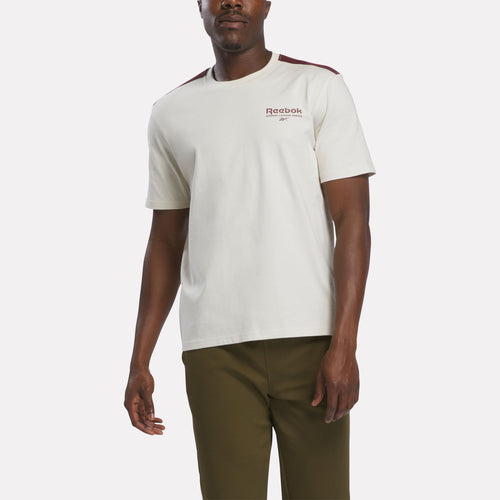 REEBOK APPAREL MEN Heritage T-Shirt LINEN