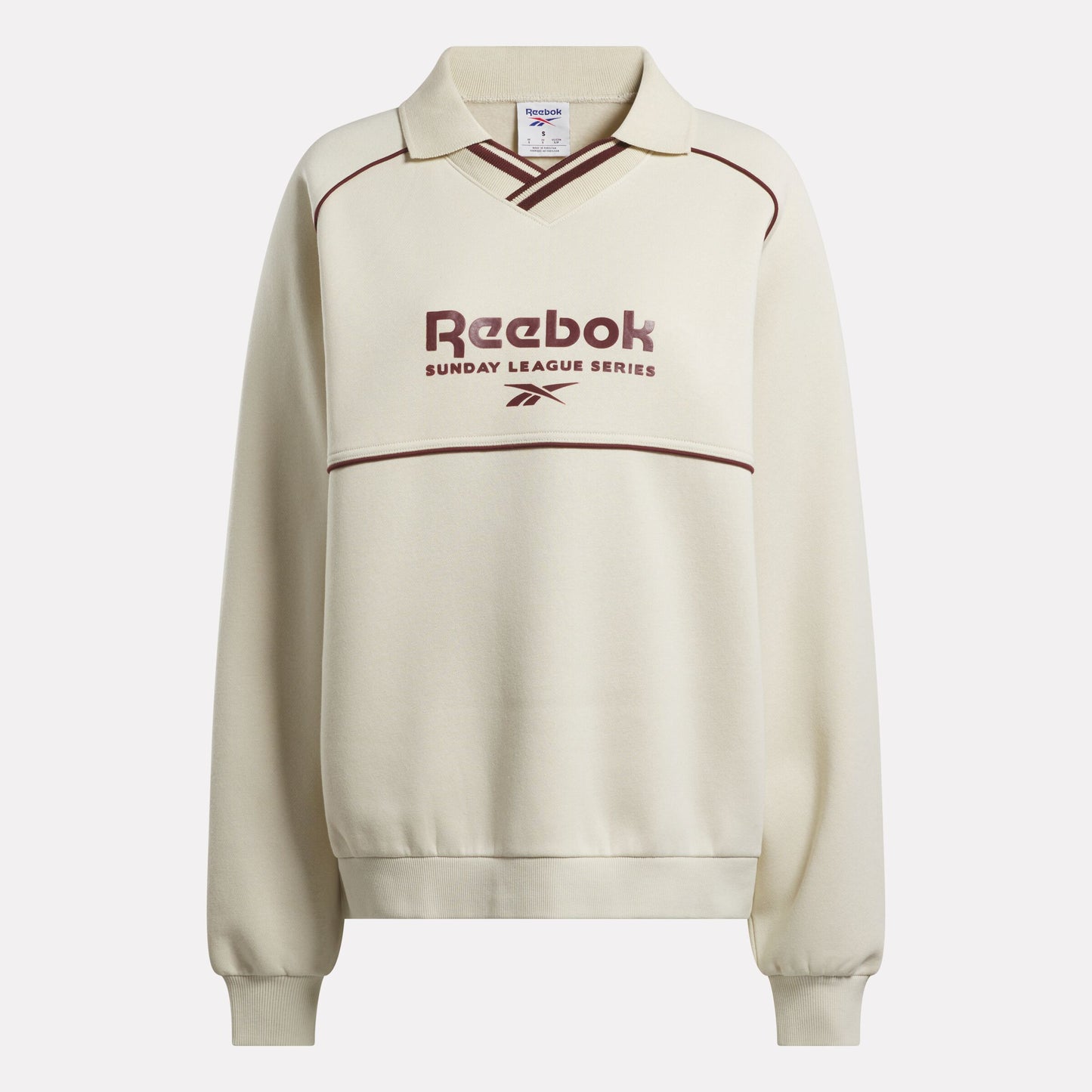 REEBOK APPAREL WOMEN Heritage Crewneck Sweatshirt LINEN