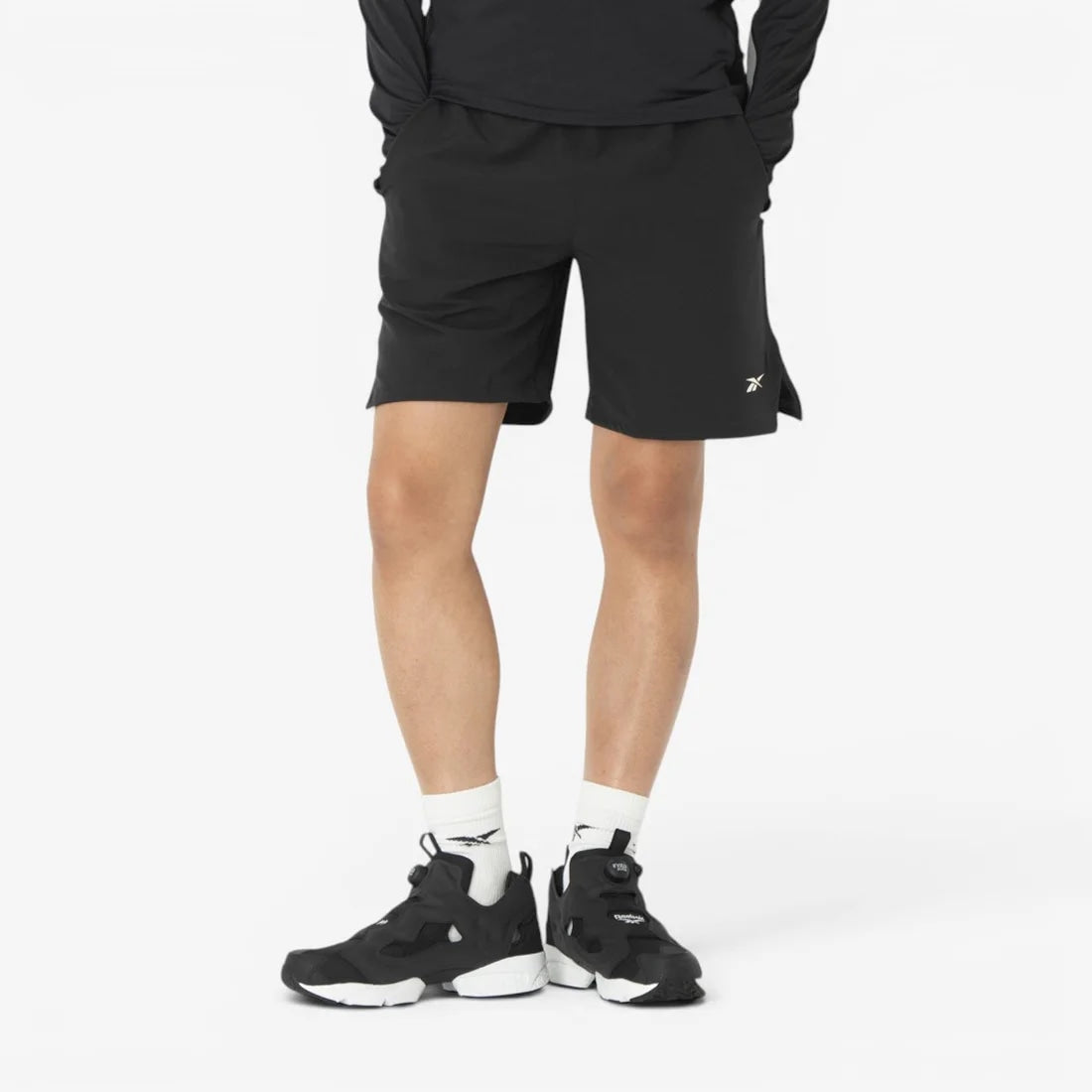 REEBOK APPAREL MEN Athlete Shorts BLACK