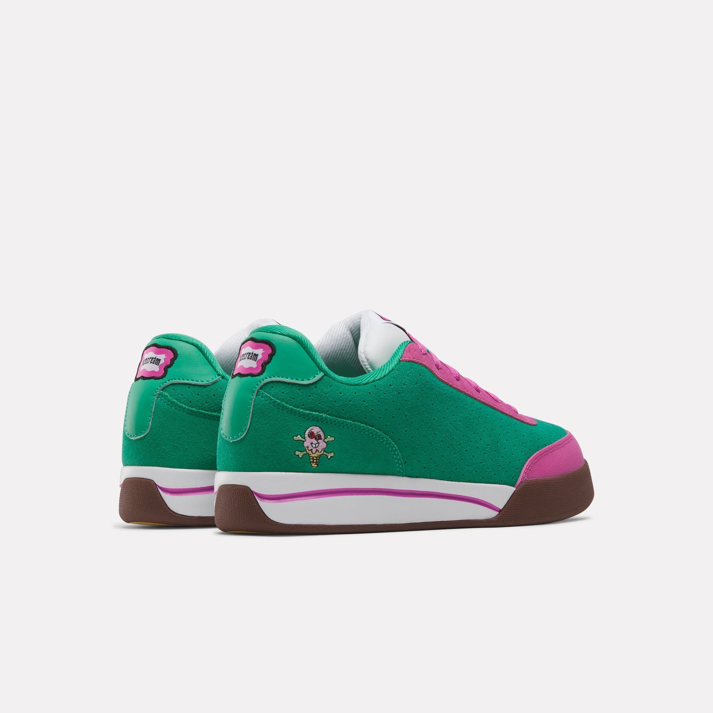 REEBOK FOOTWEAR UNISEX Reebok x BBC Board Flip Skate Shoes WATERMELON/PINK