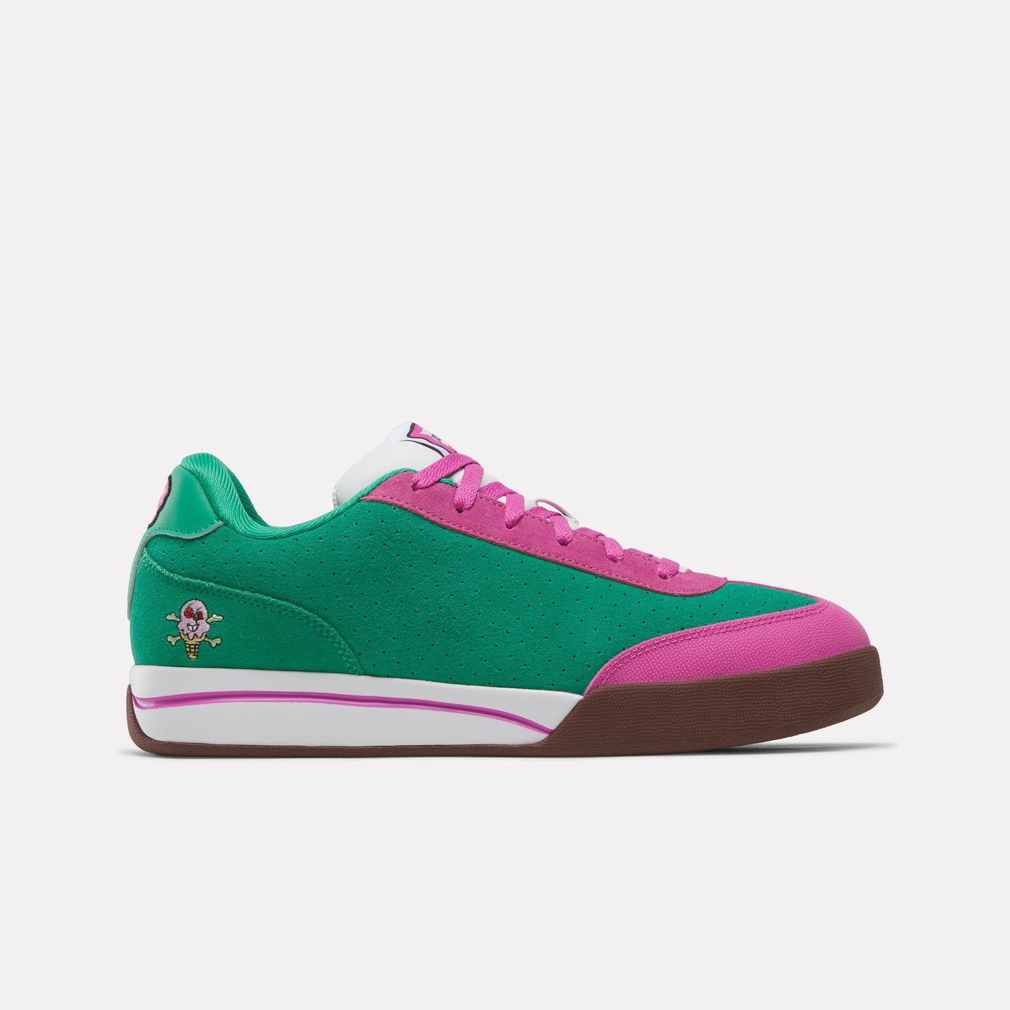 REEBOK FOOTWEAR UNISEX Reebok x BBC Board Flip Skate Shoes WATERMELON/PINK