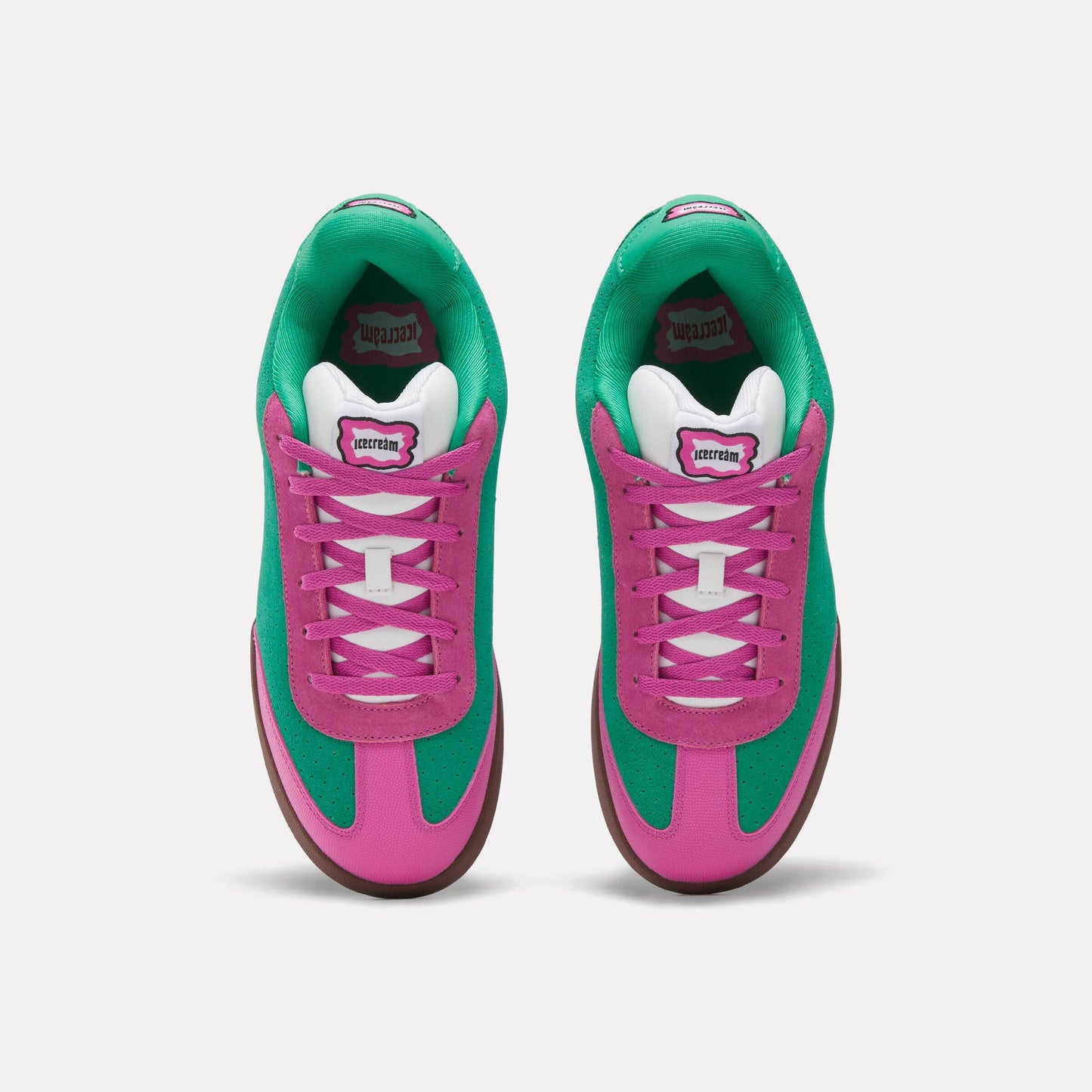 REEBOK FOOTWEAR UNISEX Reebok x BBC Board Flip Skate Shoes WATERMELON/PINK